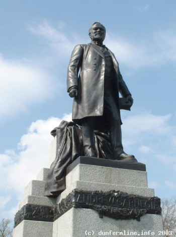 Andrew Carnegie Statue