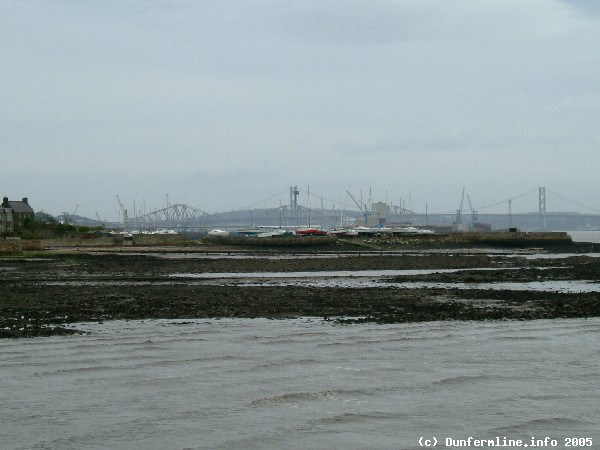 View to the Bridges from Limekilns