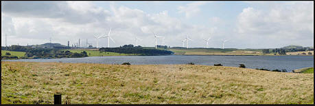 Wind Farm view from Little Raith