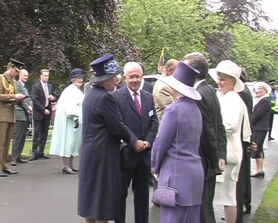 Meeting Queen Elizabeth